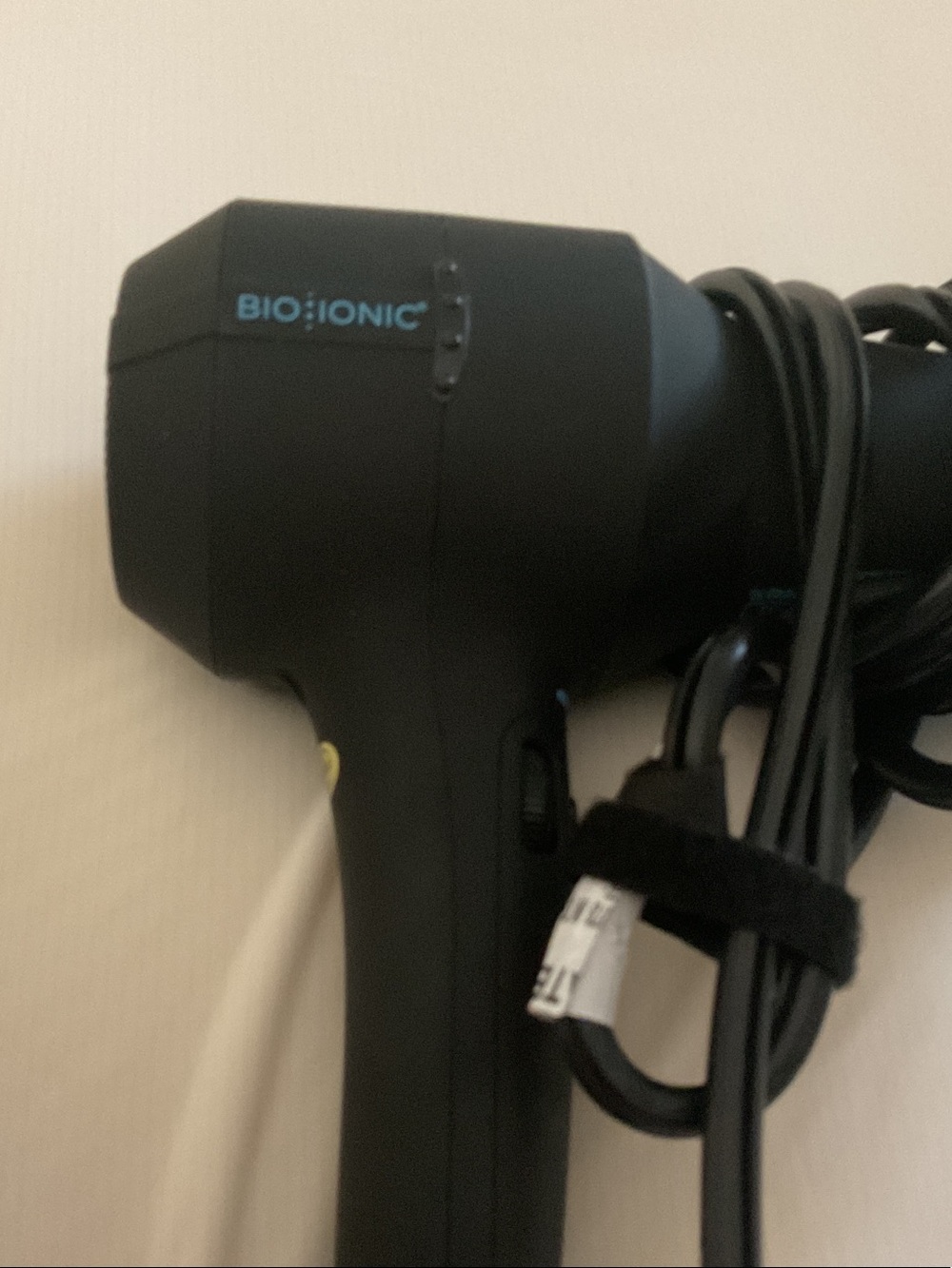 Bio Ionic Black Professional Hair Dryer - Lightweight Styling Tool